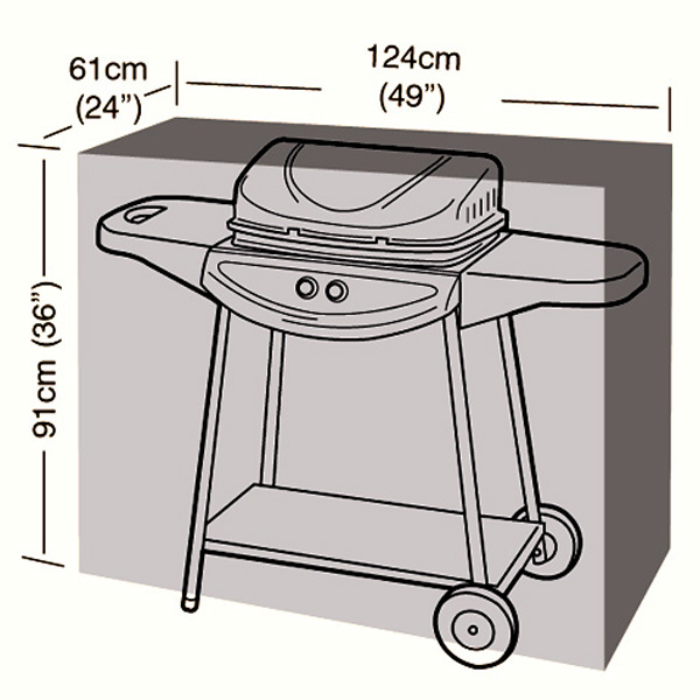 Preserver - Medium Classic BBQ Cover - 124cm