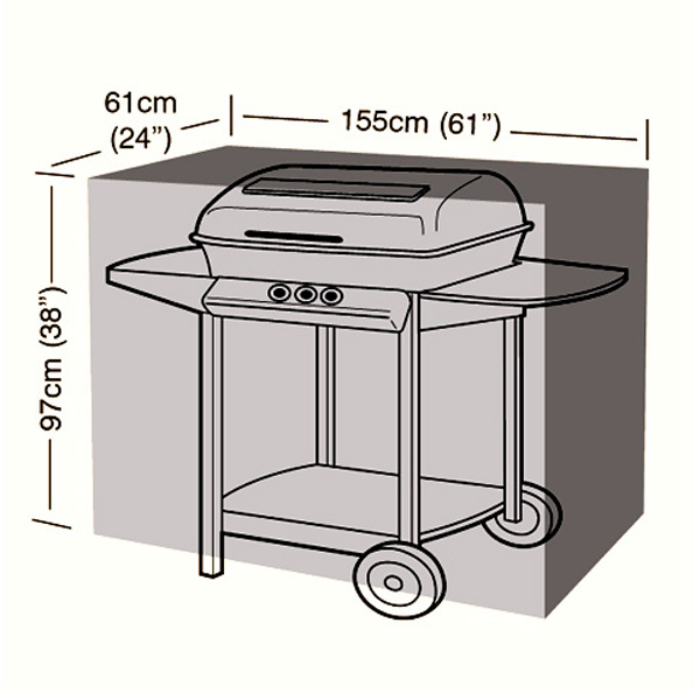 Preserver - Large Classic BBQ Cover - 155cm