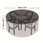 Preserver - 4/6 Seater Circular Patio Set Cover - 188cm