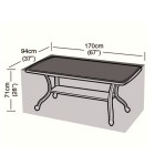 Deluxe - 6 Seater Rectangular Table Cover - 170cm
