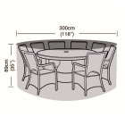 Deluxe - 8 Seater Circular Patio Set Cover - 300cm