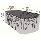 Deluxe - 8 Seater Rectangular Patio Set Cover - 295cm