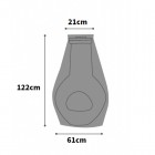 Ultimate Protector Large Chimenea Cover - Charcoal