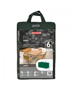 Classic Protector 6000 Rectangular Table Cover - 6 Seat - Green