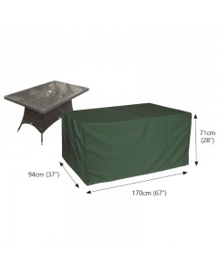 Classic Protector 6000 Rectangular Table Cover - 6 Seat - Green