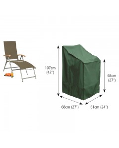 Classic Protector 6000 Stacking / Reclining Chair Cover - Green