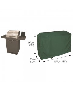 Classic Protector 6000 Super Grill Barbecue Cover - Green