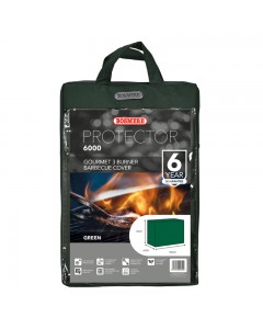 Classic Protector 6000 Gourmet 3 Burner BBQ Cover - Green