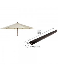 Classic Protector 6000 Large Parasol Cover - Black