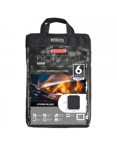 Classic Protector 6000 Kettle Barbecue Cover - Black