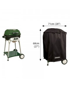 Classic Protector 6000 Kettle Barbecue Cover - Black