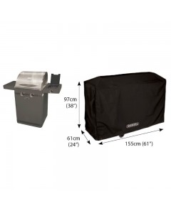 Classic Protector 6000 Super Grill Barbecue Cover - Black