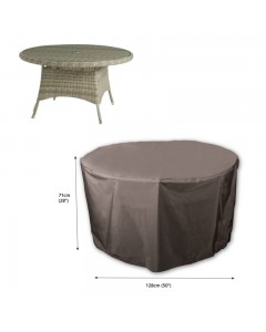 Classic Protector 5000 Circular Table Cover - 4/6 Seat - Black