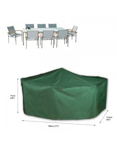 Classic Protector 5000 Rectangular Table Cover - 8 Seat - Green
