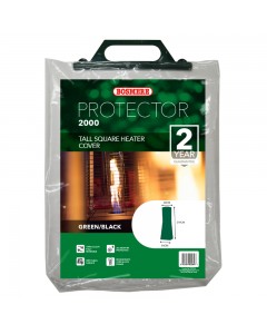 Classic Protector 2000 Tall Square Heater Cover - Green / Black