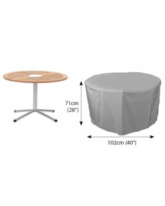 Classic Protector 6000 Circular Table Cover - 4 Seat - Grey