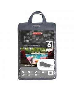 Classic Protector 6000 Sun Lounger Cover - Grey
