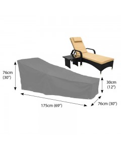 Classic Protector 6000 Sun Lounger Cover - Grey