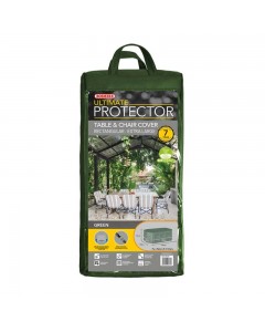 Ultimate Protector Rectangular Patio Set Cover - 8-10 Seat - Green