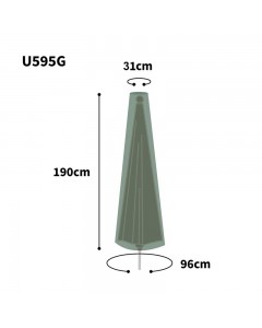Ultimate Protector Parasol Cover - Medium - Green