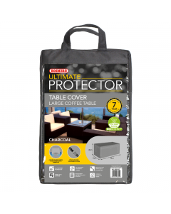 Ultimate Protector 28cm High Coffee Table Cover - Charcoal