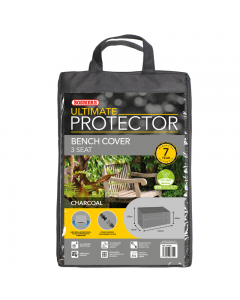Ultimate Protector 3 Seater Bench Cover - Medium - Charcoal
