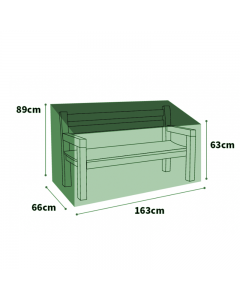Ultimate Protector 3 Seater Bench Cover - Medium - Green