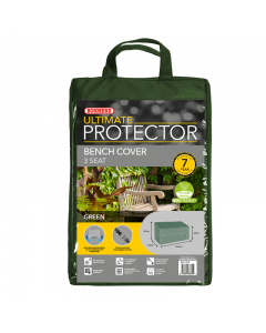 Ultimate Protector 3 Seater Bench Cover - Medium - Green