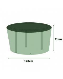 Ultimate Protector 71cm High Circular Table Cover - Medium - Green