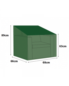 Ultimate Protector Armchair Cover - 68cm - Green
