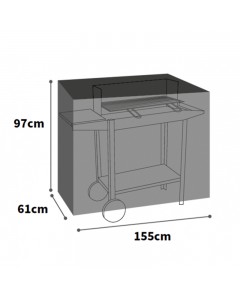 Ultimate Protector Super Grill Barbecue Cover - Charcoal