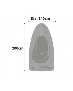 Ultimate Protector Hanging Chair Cover - Large - Charcoal