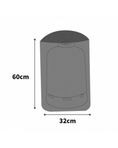 Ultimate Protector 15kg Gas Bottle Cover - Charcoal
