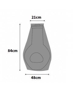 Ultimate Protector Medium Chimenea Cover - Charcoal