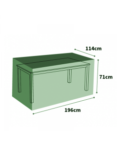 Ultimate Protector Rectangular Table Cover - 8 Seat - Green