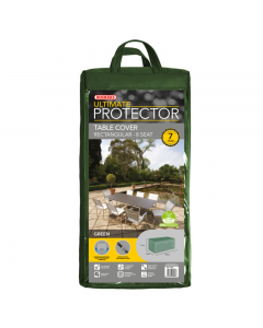 Ultimate Protector Rectangular Table Cover - 8 Seat - Green