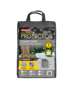 Ultimate Protector Stacking Chair Cover - Charcoal