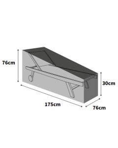 Ultimate Protector Sun Lounger Cover - Medium - Charcoal